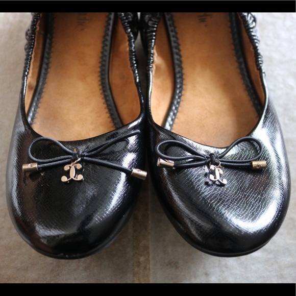 Black Ballet Scrunch Shoes - Picture 2 of 4